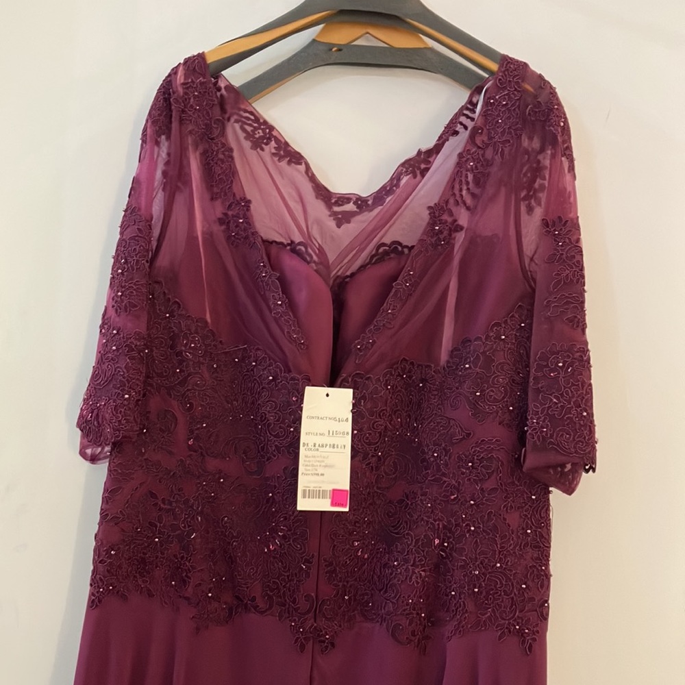 Berry Long Sleeve Dress - Picture 8 of 11